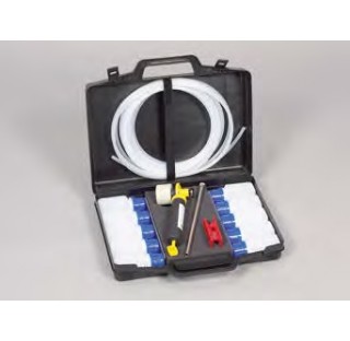 Echantillonneur MiniSampler en polyethylene Coffret complet compose de : pompe a vide , 10 flacons e