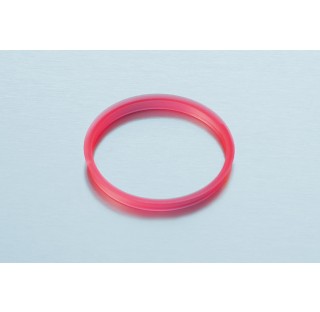 Bague de deversement en ETFE, GL 45, rouge