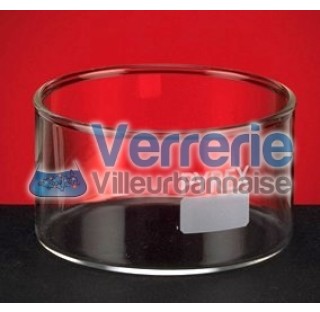 Cristallisoir 60ml sans bec verseur diam ext 60 mm hauteur 35 mm verre Pyrex