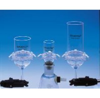 Entonnoir de filtration en verre 16 ml pour filtre diametre 25 mm