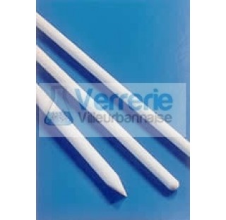 tige d'agitation diametre de tige 6mm longueur 100mm en PTFE