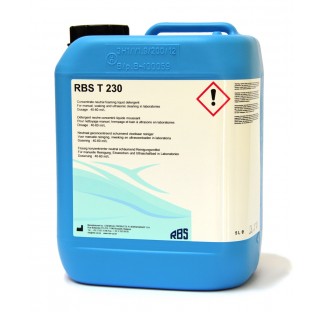 Detergent neutre manuel produit : RBS T 230, 4 x 5 l bleu