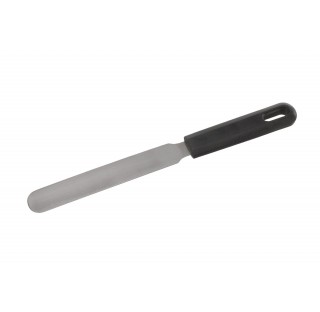 Spatule inox poignee plastique longueur spatule 203mm largeur 30 mm longueur totale 303 mm